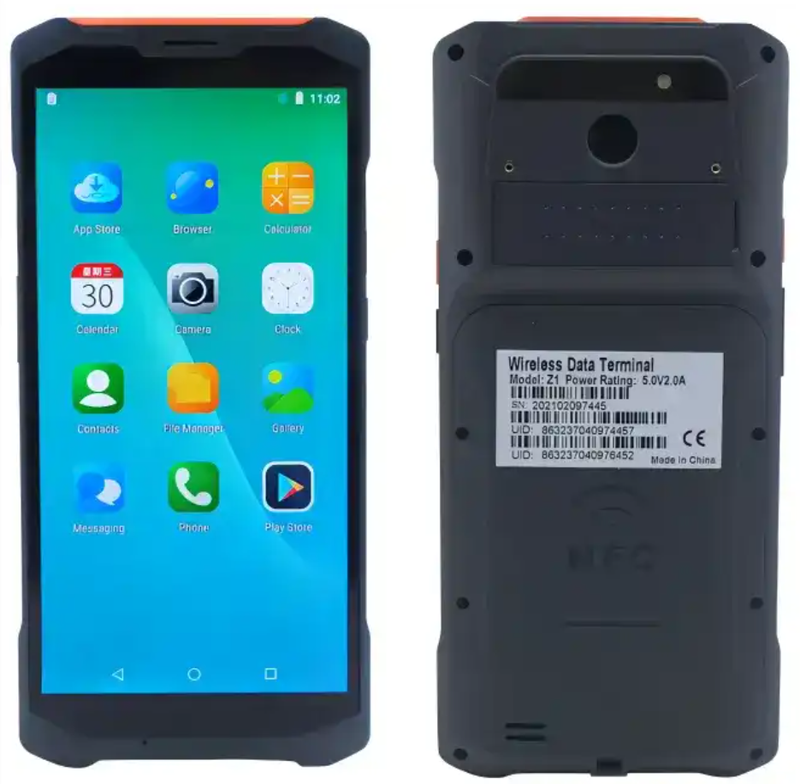 Waterproof Android 8 Industrial PDA Handheld