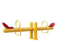 Siège de balançoire jaune en plastique pour aire de jeux extérieure, équipement de fitness, balançoire