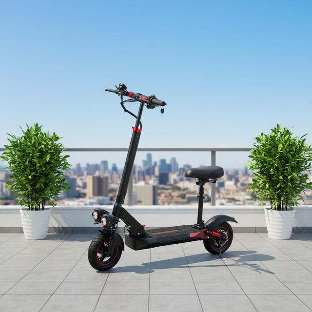 Electric Foldable Scooter Aluminum Alloy Frame Dual Suspension 800W Motor Removable Lithium IPX5 Waterproof 120kg Load Capacity