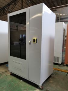 55인치 터치스크린 과자 음료 자판기 (카드 리더기, SDK 연동 스마트 시스템 및 원격 관리 기능) - Product Image 2