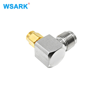 Adaptateur RF Coaxial TNC Femelle vers SMA Mâle à Angle Droit, Prix d'Usine en Gros, Fabricant de Connecteurs