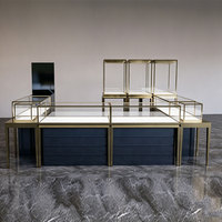 Vitrine de présentation de bijoux de luxe sur mesure pour magasin, meuble de présentation moderne OEM/ODM pour boutique de détail