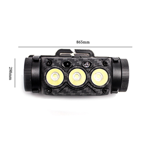 <span class=keywords><strong>Faro</strong></span> <span class=keywords><strong>ricaricabile</strong></span> USB Super luminoso ad alta potenza 3 LED lampada frontale da pesca da caccia impermeabile all'aperto - Product Image 4