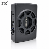 Subwoofer haute puissance, subwoofer de voiture mince avec un nouveau design, DC12V, bobine simple, 8/10 pouces, amplificateur, haut-parleur