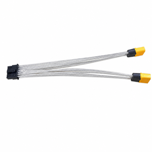 PCIe 5.1 16Pin Power <b>Cable</b> 12V-2x6 90 Degree GPU <b>Cable</b> Modular Braided Customized - Product Image 2