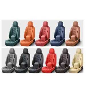 ชุดหุ้มเบาะรถยนต์หนัง PU สีดำแดง รุ่น Universal Fit คุณภาพหรู กันน้ำ ป้องกันเต็มรูปแบบ สำหรับเบาะด้านหน้า - Product Image 3