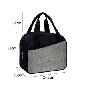 Hot Selling Oxford Cloth Thermal Cooler Bag Custom logo Portable Office School Picnic Lunch Bag for Women Men - Product Image 5