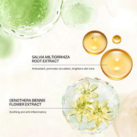 Masque Facial Hydratant Longue Durée Bio Fermentation Anti-Âge Éclaircissant à l'Extrait de Fleur d'Onagre OEM Beauté