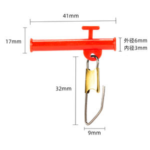 Hameçon de pêche en plastique ABS 10 pièces/sac connecteur d'équipement de pêche - Product Image 5