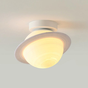Nordic Modern Saturn Planet LED Ceiling <strong>Light</strong> <strong>Fixture</strong> for Kids Room Bedroom Hallway <strong>Nursery</strong> Creative Lamp Home Decor Lighting - Product Image 1