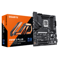 Nouvelle carte mère gaming GIGABYTE Z890 D PLUS 2026 ATX LGA1851 compatible Core Ultra DDR5 256 Go M.2 SATA pour PC de bureau
