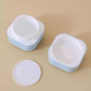 En stock rose bleu violet blanc carré arrondi 5g-100g pots de crème en <span class=keywords><strong>plastique</strong></span> PP pour crème pour le visage lotion soins de la peau sérum pour cosmétiques - Product Image 6