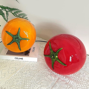 Đèn ngủ hình cà chua trang trí bàn trái cây, có thể điều chỉnh độ sáng 3 cấp, kiểu dáng độc đáo, dễ thương, quà tặng độc đáo - Product Image 4