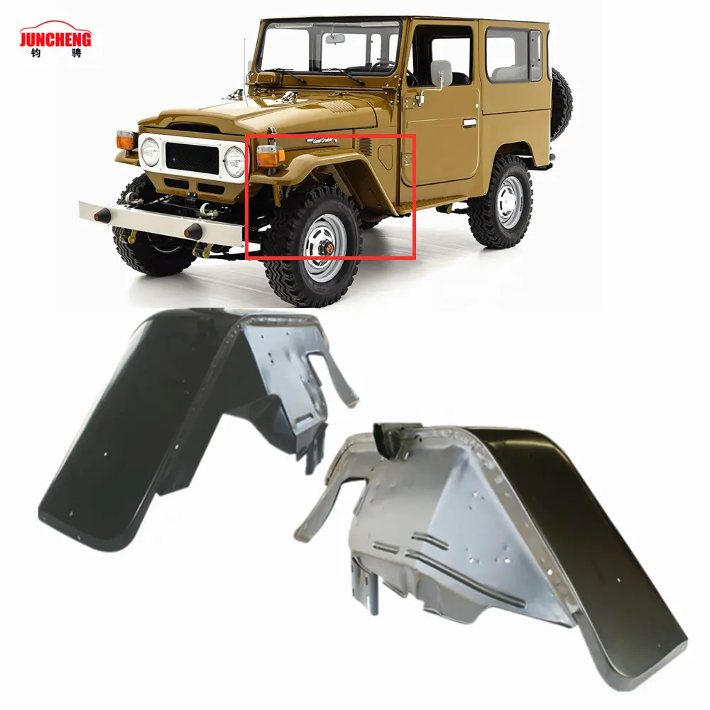 Land cruiser pára-lamas para substituição, guarda-lamas para frontal do carro TO-YOTA hj40 hj40 fj45