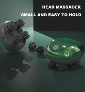 Promotion Tragbares schnur loses elektrisches Octopus-Kopf massage gerät Automatisches Silikonhals-Entspannungs gerät für die Kopfhaut - Product Image 5