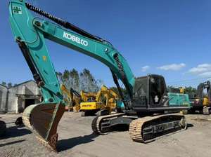 Kobelco Sk350D 36 tonnes jaune pelle sur chenilles pelle Flexible utilisation rapide moteur pompe à moteur engrenage noyau composants 1 an de garantie - Product Image 3