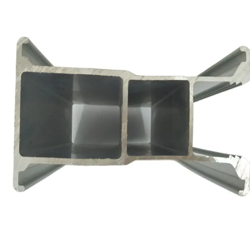 Perfil de alumínio extrusor grande, perfil de alumínio para feixe de formtrabalho, preto/sliver/cor transparente