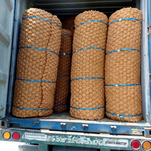 Nuevo Tapete de Fibra de Coco 100% Ecológico en Rollo, Procedente de Vietnam, Tapete Marrón para Caminos, Revestimiento de Suelo de Fibra de Coco Natural, Tamaño 2.0*10m - Product Image 3