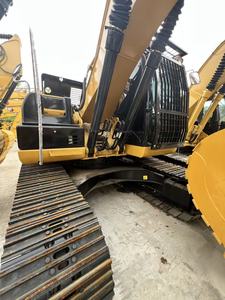 Excavatrice Caterpillar d'occasion CAT 320D2L à prix avantageux, équipement de construction d'occasion, jaune, 20 tonnes, moteur, faible nombre d'heures de fonctionnement - Product Image 2