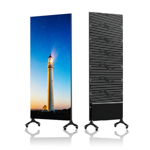 Écran d'affichage LED portable et pliable HD P1.25 pour publicité intérieure, avec contrôle Wi-Fi, pour affiches <span class=keywords><strong>vidéo</strong></span> personnalisées - Product Image 1