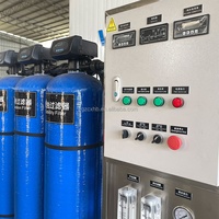 Système de purification d'eau RO 1000L avec pompe Osmose inverse Charbon actif 220V/380V Certifié CE ISO