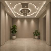 Panel Langit-langit Aluminium Honeycomb Modern - Tahan Api dan Air Ramah Lingkungan Berlapis PVDF/PE Garansi 5 Tahun untuk Dekorasi Interior