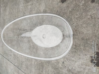 L'usine produit des baignoires Baignoires confortables et épaisses en polycarbonate transparent de 1.5m