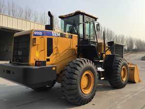 MAXIZM China Neuer <span class=keywords><strong>5T</strong></span> Radlader Sem655D Frontlader mit Greifern Frontlader Sem655D - Product Image 2