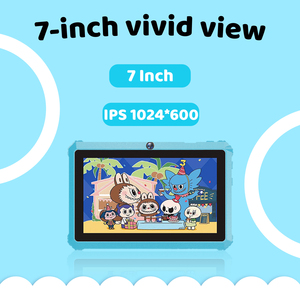 Getmi Lite E77 Bán Chạy Nhất 7-Inch Trẻ Em Máy Tính Bảng PC Xách Tay HD Quad Core 2GB Bộ Nhớ Màu Sắc Hoàn Hảo Giáng Sinh Màu Đen Món Quà Ngày Thứ Sáu - Product Image 4