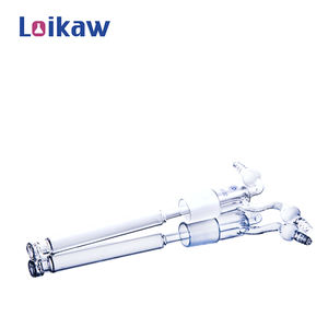 ขวดล้างแก๊สแก้ว Loikaw ของ Drecshel พร้อมหัวร่วม ขวดล้างแก๊สแก้ว Boro สูงมีรูพรุนในความจุต่างๆ - Product Image 2