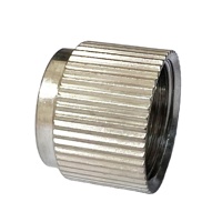 Chine vis moletée laiton aluminium métal noir bouton personnalisé laiton acier inoxydable vis d'insertion de pouce