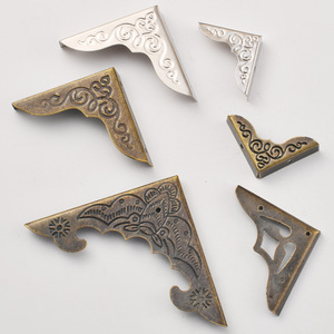 Wenzhou Platinum Link Decorative Corner Brackets Metal Embossed For <b>Gift</b> <b>Box</b> Craft Hardware Accessories - Product Image 1