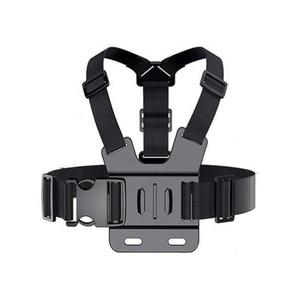 <span class=keywords><strong>Harnais</strong></span> de poitrine élastique réglable avec sangle d'épaule à fixation rapide pour caméra d'action Go Pro - Product Image 1