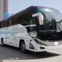 Bus diesel à transmission manuelle d'occasion ZK6107HB, 51-60 places, norme d'émission Euro 2, conduite à gauche, direction du conducteur, moteur 9,7 L, 11,5 m, bagages pour
