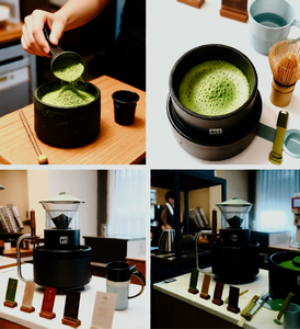 Molino de Piedra Eléctrico Comercial Mini para Matcha, Exhibición en Barra, Molienda Tradicional de Piedra, Baja Velocidad, Atracción para Clientes - Product Image 4
