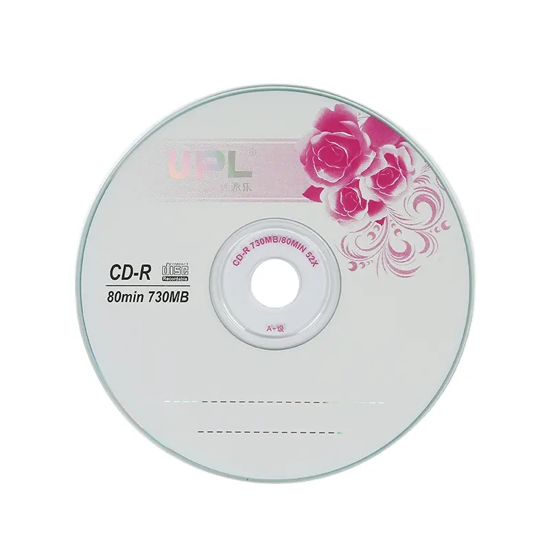 ブランクCD-R MB 52XブランクCDバルクブランクディスク印刷可能cdr