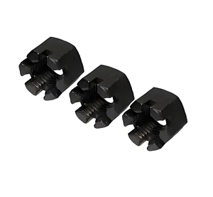 Sujetadores Fabricación de herrajes Tamaños personalizados Acero al carbono de alta resistencia <span class=keywords><strong>DIN</strong></span> <span class=keywords><strong>935</strong></span> Tuerca ranurada hexagonal - Product Image 5