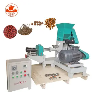 Commercial Use Floating Fish Feeds Forming Extruder Machine Animal Food Pellet Making Producing Machine