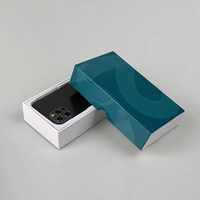 Boîte d'emballage en carton vide personnalisée de haute qualité Différents modèles 14 écouteurs Pro Max-Style de logo SJH Gaufrage d'art de haute qualité