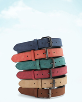 Collier pour chien en cuir réglable avec logo personnalisé en gros