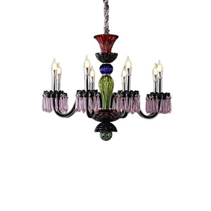 Lámpara colgante <span class=keywords><strong>de</strong></span> cristal <span class=keywords><strong>Baccarat</strong></span> francesa nueva al por mayor, estilo europeo, para villa, mansión, sala <span class=keywords><strong>de</strong></span> estar, comedor, dormitorio, hogar, Zhongshan - Product Image 5