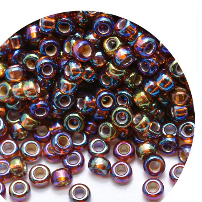 Высококачественные японские круглые стеклянные бусины Миюки для браслетов и ожерелий «сделай сам»