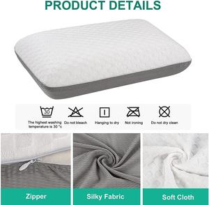 Almohada de espuma viscoelástica de masaje suave de alta calidad <span class=keywords><strong>JYM</strong></span>, diseño de cama de hotel cómodo, adecuado para dormir de lado, cuidado del sueño - Product Image 4