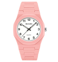 Montre Arabe Lumineuse Carrée Étanche Sport Silicone à Quartz Personnalisable en Polycarbonate Pour Homme, Vente en Gros