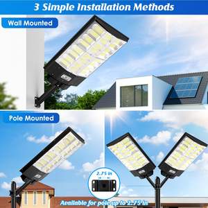 2 Year Warranty Vantone 200w- 8000W <strong>Solar</strong> Lights Outdoor <strong>Solar</strong> Panel Streetlight Garden Lamp Outdoor <strong>Solar</strong> Street Lights - Product Image 4