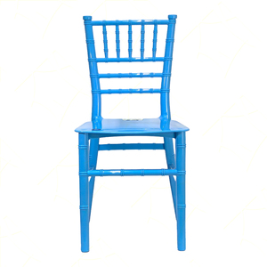 Chaise bébé en plastique bleue pour enfants, robuste, ergonomique, siège de salle de jeux pour la crèche, facile à nettoyer - Product Image 2