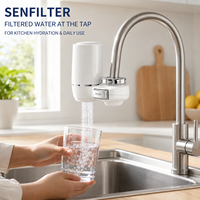 Pengingat Umur Pakai Filter Keran Waterdrop Sistem Filtrasi Karbon Aktif Menghilangkan Klorin Logam Berat Rasa Tidak Sedap 1200 Filter