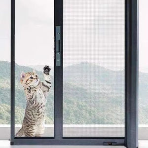Filet de sécurité <span class=keywords><strong>pour</strong></span> animaux de compagnie en aluminium anti-griffures <span class=keywords><strong>pour</strong></span> chats, anti-insectes, durable, antirouille - Product Image 1