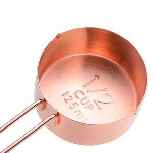 Envío a FBA, Productos Más Vendidos, Accesorios de Cocina, Utensilios para Hornear, Juego de 4 Tazas Medidoras de Acero Inoxidable - Product Image 3