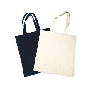 ODM OEM custom printed logo cotton shopping <b>handbag</b> with handle <b>canvas</b> bag shopping bag - Product Image 4